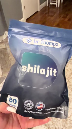 Enhanced with Ashwagandha, these lab-tested gummies support your daily wellness routine while keeping you safe with individually sealed organic ingredients, free of GMOs and harmful chamirale #gummiessupplements #shilajitbenefits #drthomps #fyp