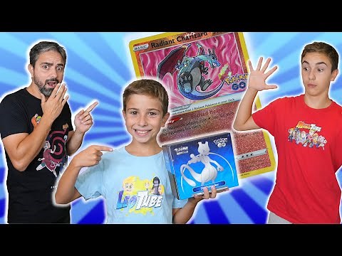 Cartas Pokemon GO Box Élite LeoTube