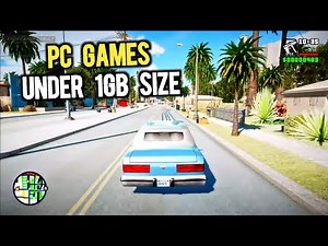 Top 6 Best PC GAMES Under 1GB Size // HIGH GRAPHICS