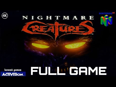 Nightmare Creatures | N64 | 4K 60FPS🔴| Gameplay Walkthrough FULL GAME