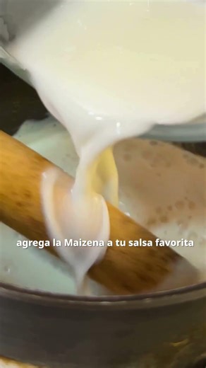 Cuando utilizo Maizena para espesar una salsa ​​#SecretosDeCocina #tipdecocina #maizena ​