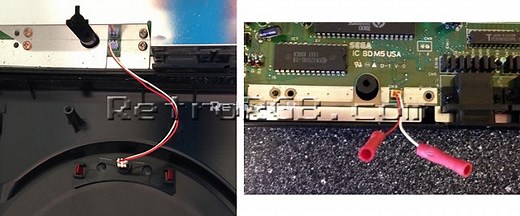 Genesis 1 Stereo Audio Mod - RetroRGB