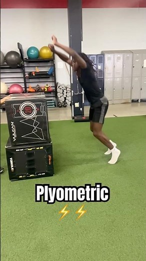 Plyometric = explosive training that helps build power, speed, quickness, and reaction time.