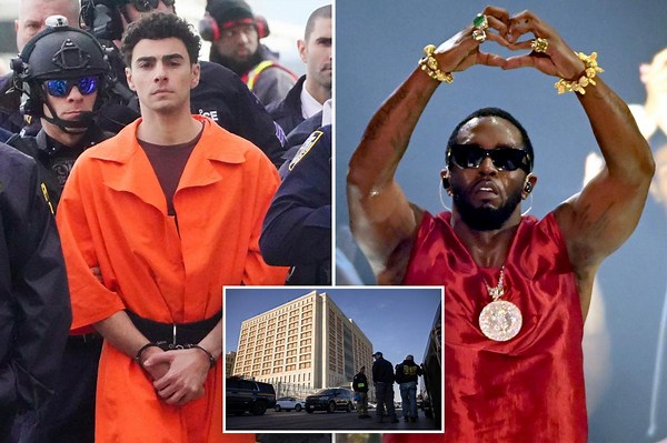 Luigi Mangione staying at same ‘barbaric’ NYC prison as Sean ‘Diddy’ Combs, whose lawyer is married to his lawyer