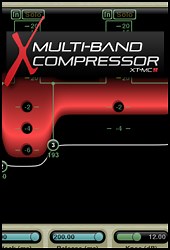 Software multiband compressor Harrison Audio XT-MC Multiband Compressor