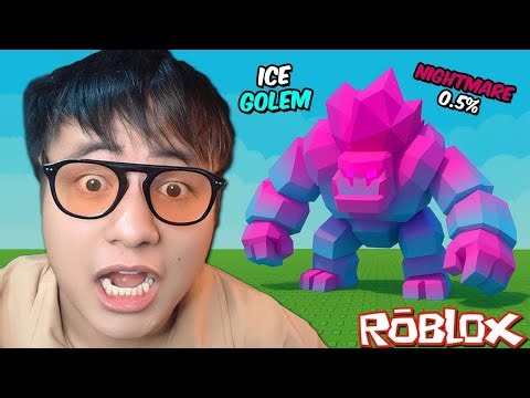 Grow a Garden - NIGHTMARE ICE GOLEM PRISMATIC 0.5% NAKUHA KO NA! (NEW UPDATE)