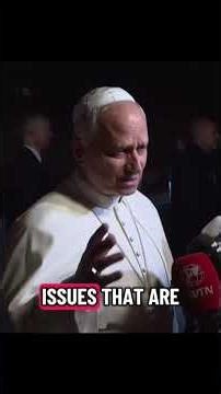 Do you agree with the Pope’s comments? Let us know in the comments #catholic #catholicism #popeleo