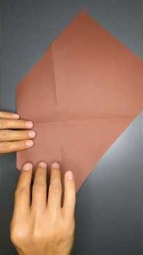 How to make an envelope with rectangular paper