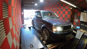 Range Rover Sport 2.7 in today for a custom stage one remap and dyno...