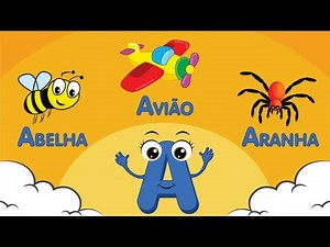 ABC Alphabet: Learning Letters and Vocabulary in Portuguese for Preschool Children