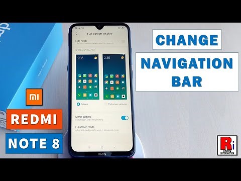 How To Change Navigation Bar In Xiaomi Redmi Note 8