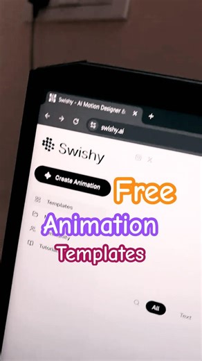 How to Create AI Motion Graphics in 1-Click! 🤖 Swishy AI Tutorial #Shorts