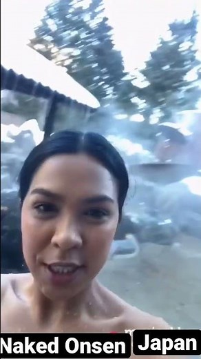 NUDE Onsen in Japan! Japanese Hot Spring NAKED!
