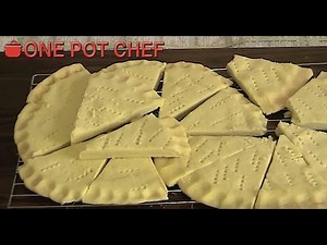 Traditional Christmas Shortbread Cookies | One Pot Chef