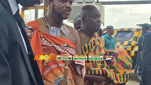 6.5K views · 109 reactions | His Royal Majesty King Mswati III of Eswatini arrives safely in Kumasi, welcomed with honour at Prempeh I International Airport   #NhyiraNews Part 6 | Nhyira 104.5 FM | Facebook