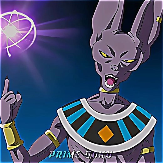 BEERUS PLAYING WITH HAKAI 😳🥶