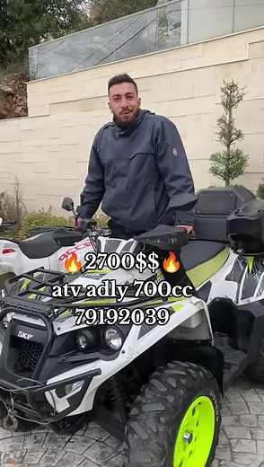 Adly 700cc ATV for Sale - $2700 in Beirut