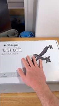Silver Monkey UM-800 - Monitor Arm Unboxing & Setup