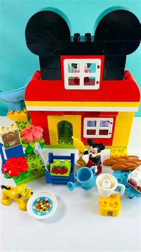 ASMR Toy Unboxing | Mickey Mouse Clubhouse Playset with Minnie and Pluto