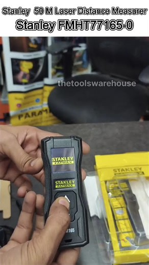 🏗️ Next-Gen Laser Measuring Tool! Stanley 50M FMHT77165-0 | Built for Engineers, Contractors 🔩