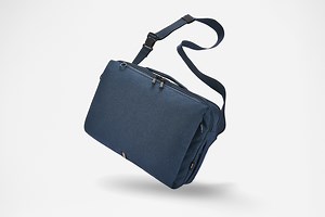 コロナ禍で増加する自転車通勤にも！荷物を取り出しやすい"ショルダーバッグ通勤"に便利な「ハンスリーSD」新発売