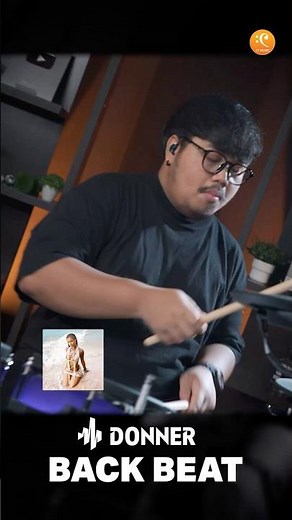 Tyla - Water | Drum Playthrough with Donner Backbeat