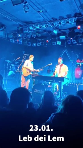 23.01. | Leb dei Lem