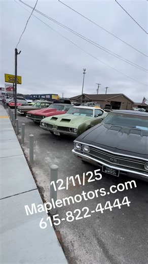 MapleMotors 615-822-4444 on Instagram: "Inventory Update Maplemotors.com #carshow #deals #classiccars #hotrods #deals"