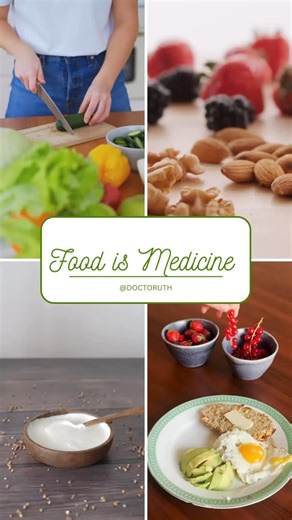 Eat with purpose. Heal from the inside out. Food is the best medicine! Never underestimate the power of your daily choices! | Dr Ruth Wiley, DO, PA