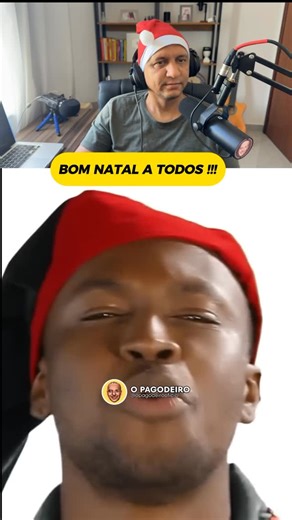 O Pagodeiro on Instagram: "Um vídeo histórico pra essa véspera de Natal. Tirando as brincadeiras que todos tenham boas festas ❤️ #pagode #samba #opagodeiro #Natal"