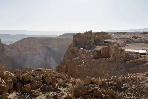 Masada National Park - Visitors Guide with Map and Photos