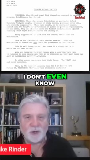 L. Ron Hubbard's 'Counter-Attack Tactics' exposed! How the Office of Special Affairs targets critics—journalists, officials, anyone deemed an 'attacker'—aiming to cost them their jobs and silence dissent. Full video here: https://bit.ly/4cFKjrP #Scientology #LRonHubbard #CounterAttack #OSA #Cults | The SP Shop