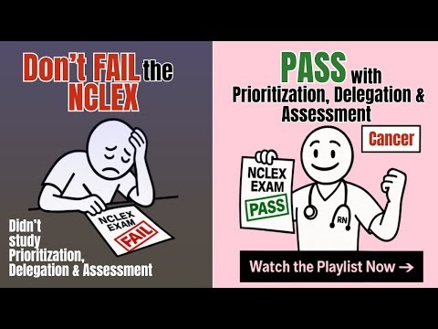 Don’t FAIL the NCLEX 😭 | Prioritization, Delegation & Assignment – Cancer Management