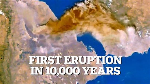 Ethiopia's Hayli Gubbi volcano erupts for first time in 12,000 years