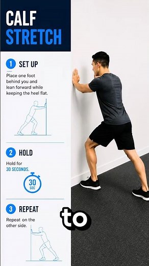 Best Calf Stretch for Tight Calves & Ankle Mobility