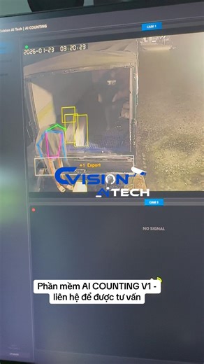AI COUNTING SOFTWARE - Cvision AI Tech #cvisionaitech #visionai