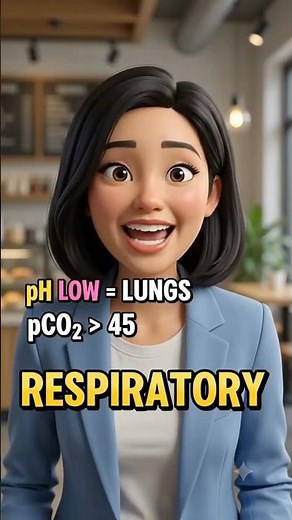Arterial Blood Gas interpretation made simple 🧠 #abg #meded