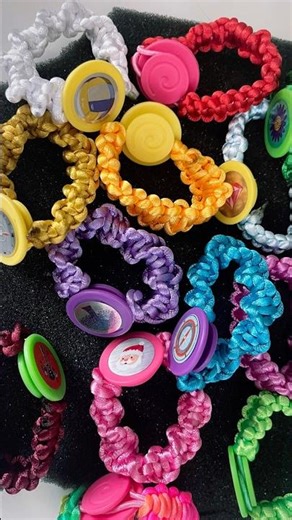 Bright, fun, and easy DIY macramé bracelets for kids! 🎨✨ Perfect for beginners