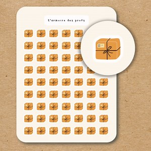 MAIL Icon Planner Stickers, Postage Stickers for Planner, Post Office Stickers, Happy Mail Stickers - Etsy