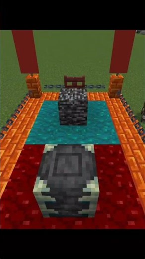 Block battle: reinforced slate vs. bedrock. #minecraft #bedrock
