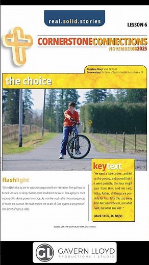 Q4 L6 | CORNERSTONE CONNECTIONS | KeyText | Memory Verse #gracelink 2025 #sabbathschoollesson