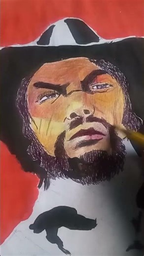 Drawing characters from red dead redemption