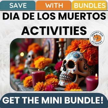 DIA DE LOS MUERTOS Activities Middle School Day of the Dead Worksheets BUNDLE
