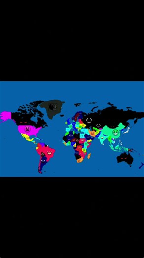 Population density of every country