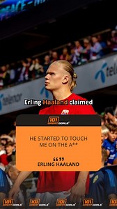 Haaland given extra motivation by Mancini 🍑 #haalanad #norway #erlinghaaland #mancity #worldcup | 101 Great Goals.com