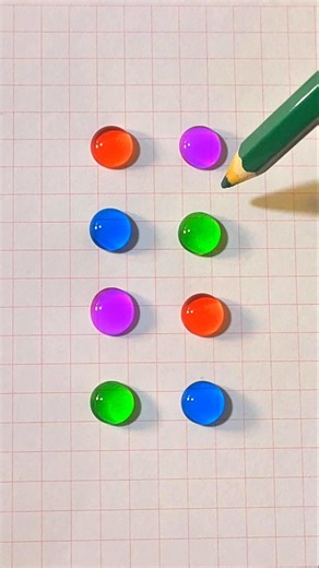 Fun Colors Water Drop 🔴💙🟣🟢 #shorts #art #colors #funny #mixing #games #satisfying #trending #viral