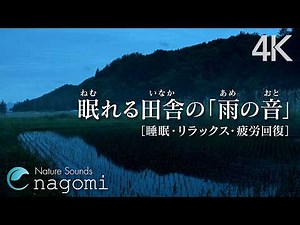 Rain Sounds - Let’s sleep soundly while listening to the sound of rain in the Japanese countryside