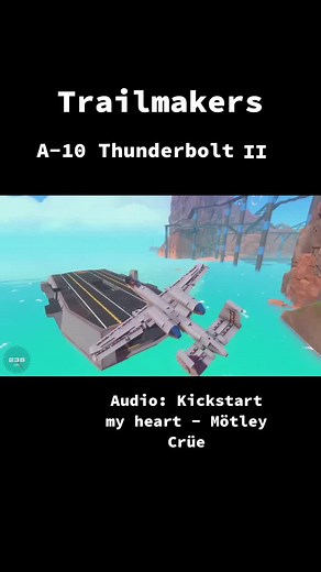 A10 Thunderbolt Gun Funny Moments in Trailmakers