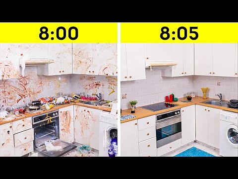 Clever Cleaning Hacks To Keep Your Kitchen & Home Spotless ✨ || QUICK & EASY!