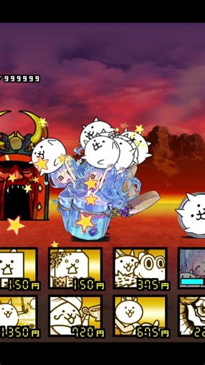 [The Battle Cats] Critical hit against Super Metal Hippoe